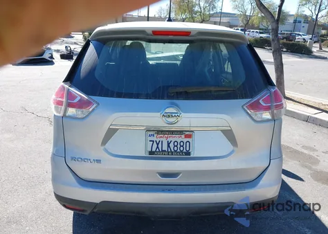 2016 Nissan Rogue S из США, поврежденный, VIN KNMAT2MT7GP718173